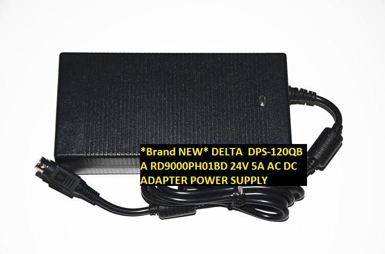 *Brand NEW* DELTA DPS-120QB A RD9000PH01BD 24V 5A AC DC ADAPTER POWER SUPPLY
